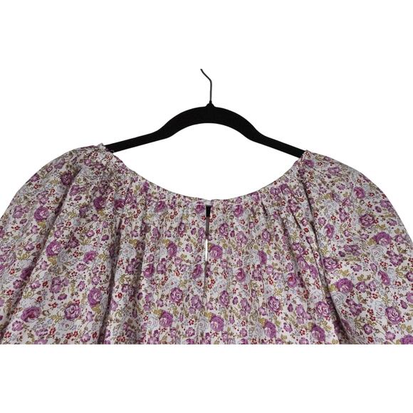 Tuckernuck Hyacinth House Floral Huckleberry Mini Dress Womens Large NWOT 255936 - Picture 10 of 12